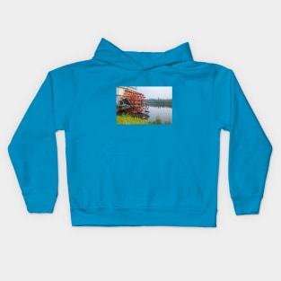 USA. Alaska. On the River. Paddle Wheel. Kids Hoodie